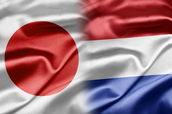 Japan och Nederländerna — Stockfoto