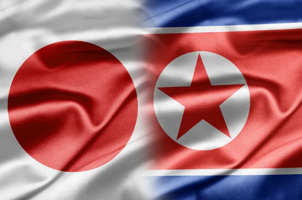 Japonia i korea Północna — Zdjęcie stockowe