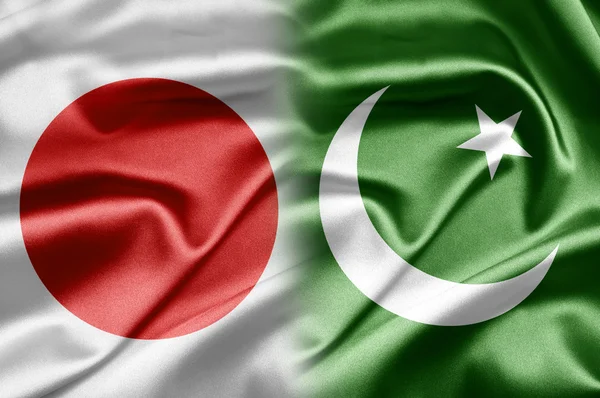 Japan und Pakistan — Stockfoto