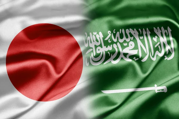 Japão e Arábia Saudita — Fotografia de Stock