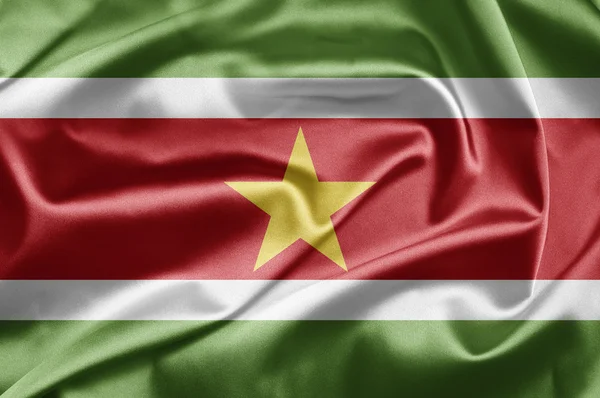 Bandeira do suriname — Fotografia de Stock