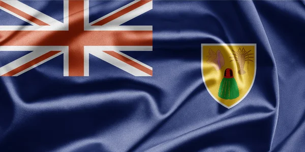 Turks and Caicos Islands flag — Stock Photo, Image