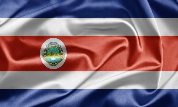 Flagge Costa Ricas — Stockfoto