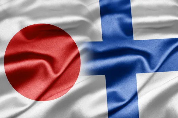 Japan en finland — Stockfoto