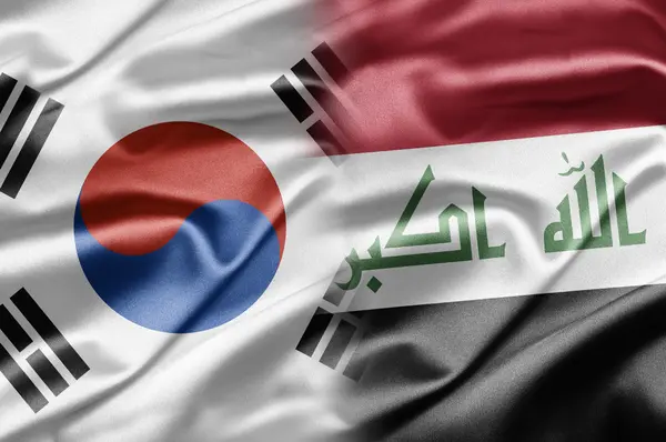 Sydkorea och Irak — Stockfoto