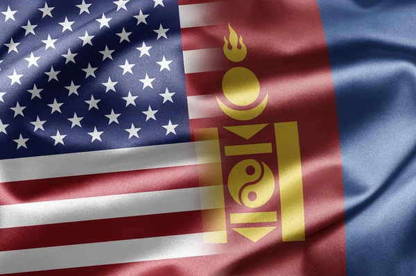 États-Unis et Mongolie — Photo