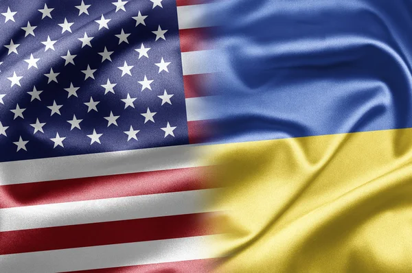 USA and Ukraine — Stock Photo, Image