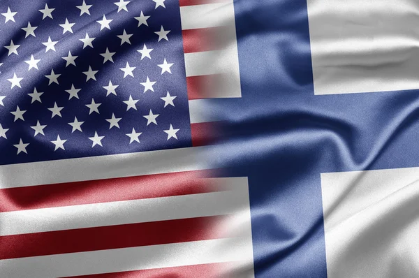 USA i Finlandii — Zdjęcie stockowe