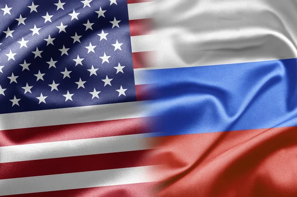 Estados Unidos y Rusia — Foto de Stock