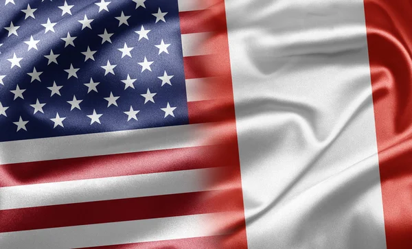 USA och peru — Stockfoto