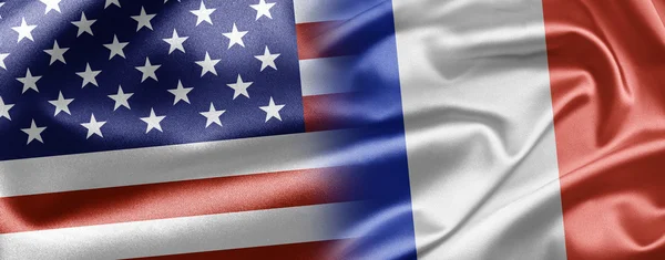 USA und Frankreich — Stockfoto