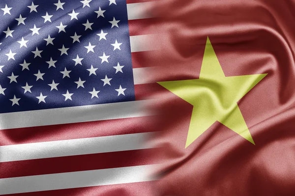 USA i Wietnamu — Zdjęcie stockowe