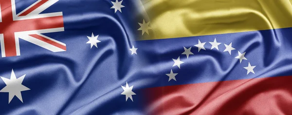 Australia i Wenezuela — Zdjęcie stockowe
