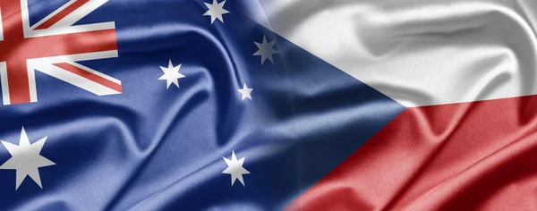 Australia and Czech — Stock Photo, Image