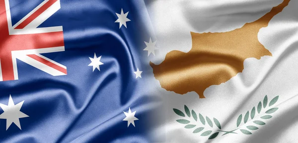 Австралія та Кіпру — стокове фото