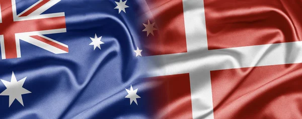 Australia and Denmark — Stock Photo, Image