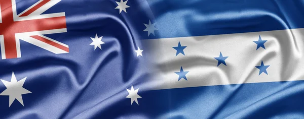 Australien och honduras — Stockfoto