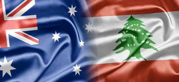 Australië en Libanon — Stockfoto