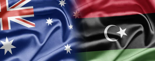 Australia and Libya — Stock Photo, Image