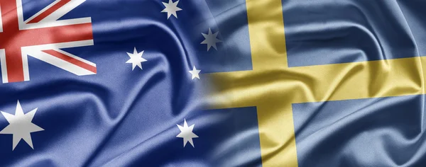 Australia and Sweden — Stock Photo, Image