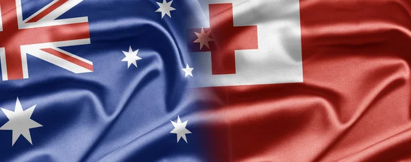 Australien och tonga — Stockfoto