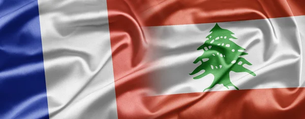 France and Lebanon — Stock Photo, Image