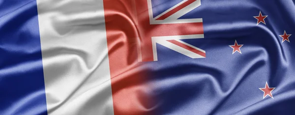 France and New Zealand — Stock Photo, Image