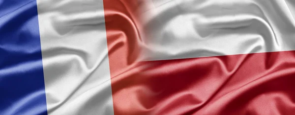 France and Poland — Stock Photo, Image