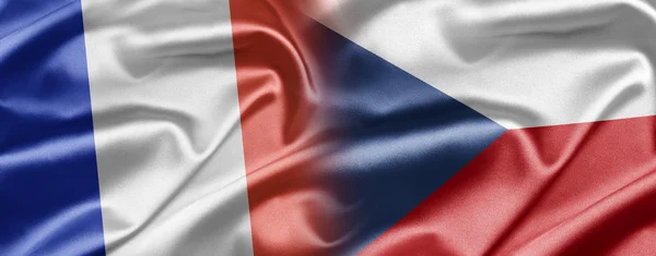 France and Czech — Stock Photo, Image