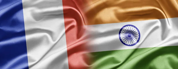 France and India — Stock Photo, Image