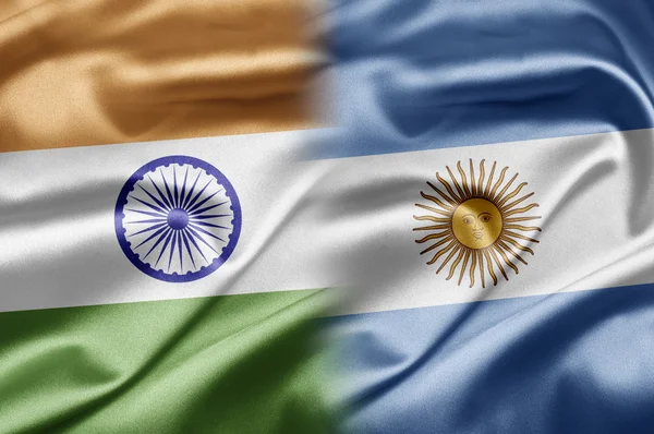 Indien och argentina — Stockfoto