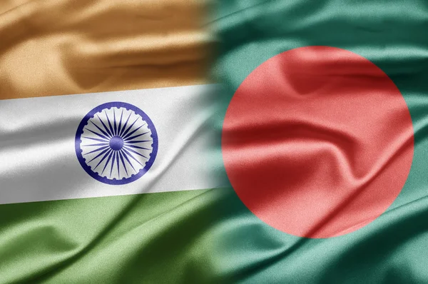 Индия и Бангладеш — стоковое фото