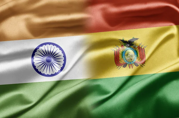 India and Bolivia — Stock Photo, Image