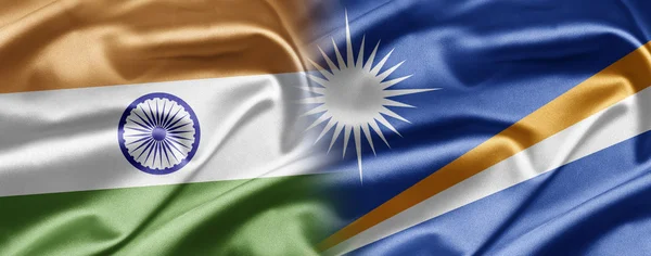 India en Marshall eilanden — Stockfoto