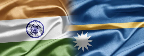 India and Nauru — Stock Photo, Image