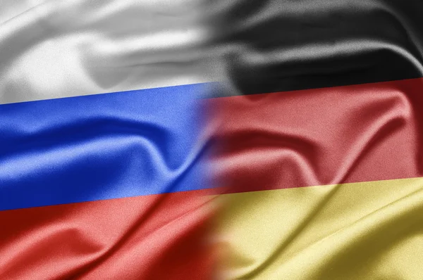 Russland und Deutschland — Stockfoto