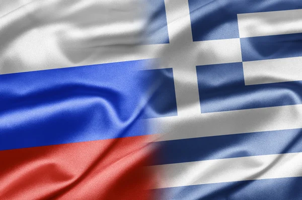 Russland und Griechenland — Stockfoto