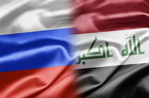 Russland und Irak — Stockfoto