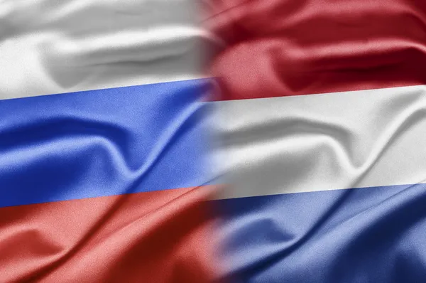 Russia and Holland (Netherlands) — Stock Photo, Image