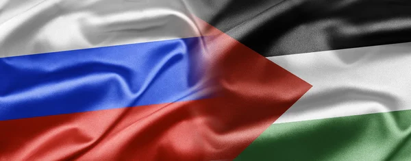 Rusia y Palestina — Foto de Stock