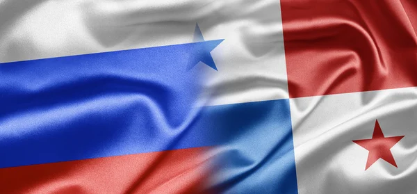 Russia and Panama — Stock Photo, Image