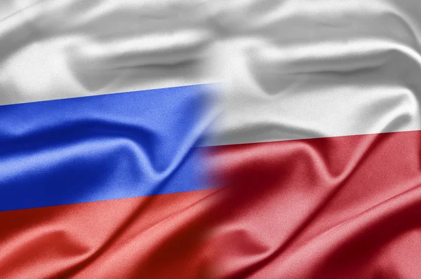 Rusia y Polonia — Foto de Stock