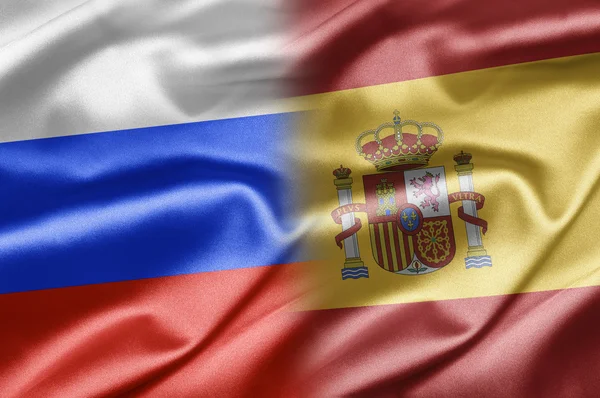 Russia e Spagna — Foto Stock