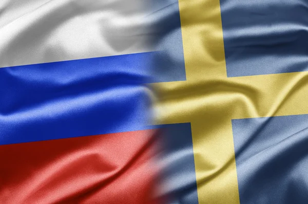 Rusia y Suecia — Foto de Stock