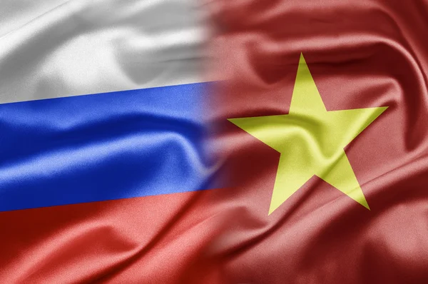 Russland und Vietnam — Stockfoto