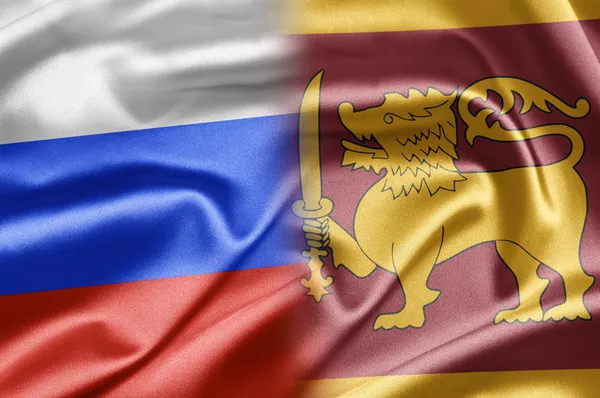 Росія і Шрі-Ланки — стокове фото