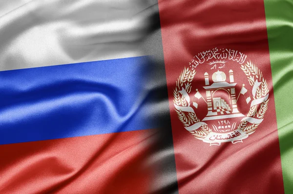 Russland und Afghanistan — Stockfoto