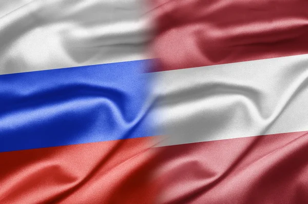 Russia e Austria — Foto Stock