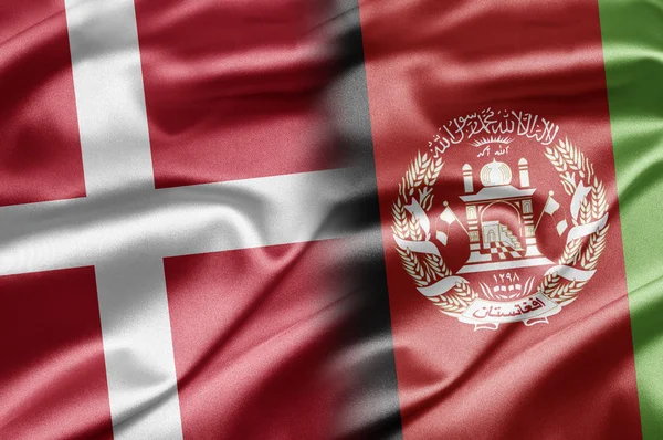 Denmark and Afghanistan — Stock Photo, Image