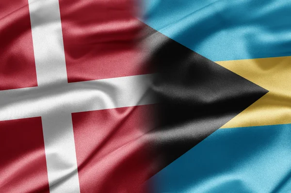 Denmark and Bahamas — Stock Photo, Image
